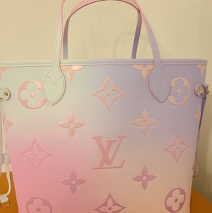 Brand New Louis Vuitton Neverfull MM in Sunset Pastel